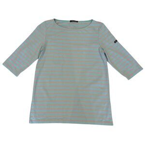 Saint James GARDE-COTE III - Nautical Striped Sport Top Size 6